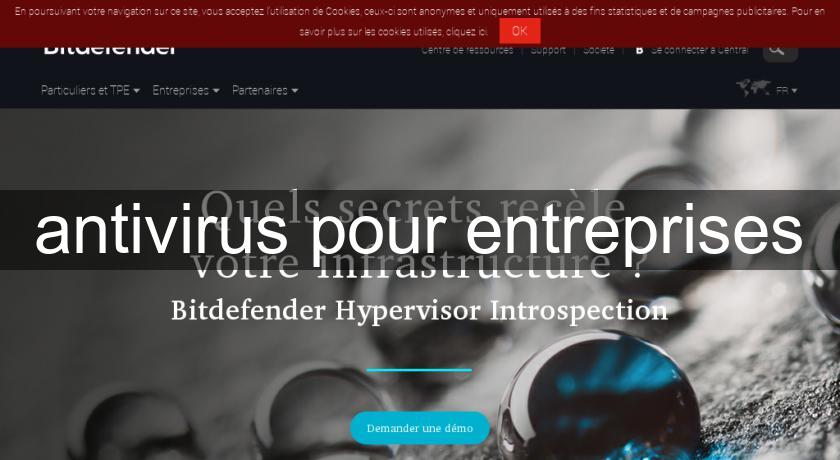 antivirus pour entreprises