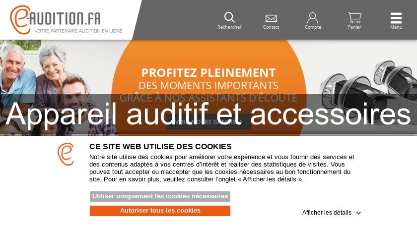 Appareil auditif et accessoires