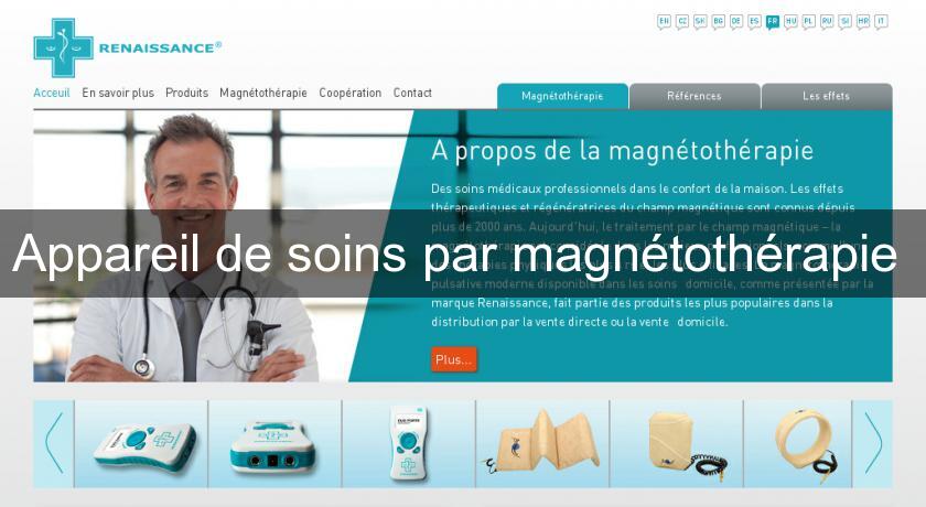 Appareil de soins par magnétothérapie Appareil de soins par magnétothérapie