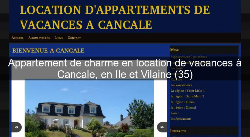 Appartement de charme en location de vacances à Cancale, en Ile et Vilaine (35)