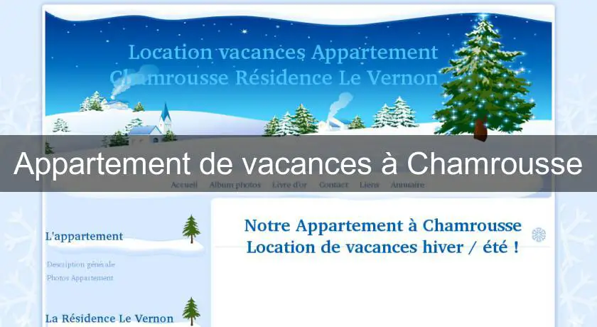 Appartement de vacances à Chamrousse