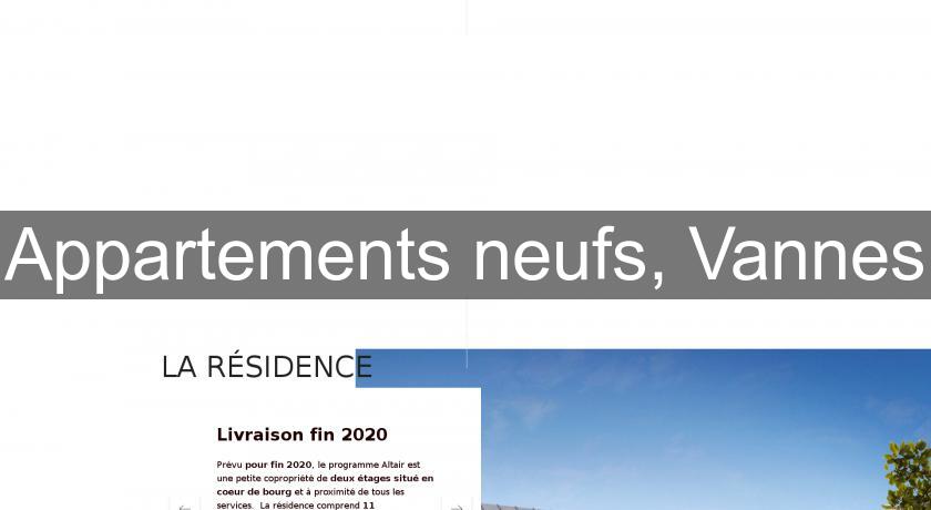 Appartements neufs, Vannes Appartements neufs, Vannes