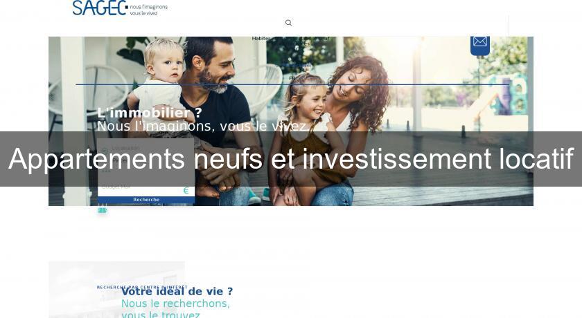 Appartements neufs et investissement locatif Appartements neufs et investissement locatif