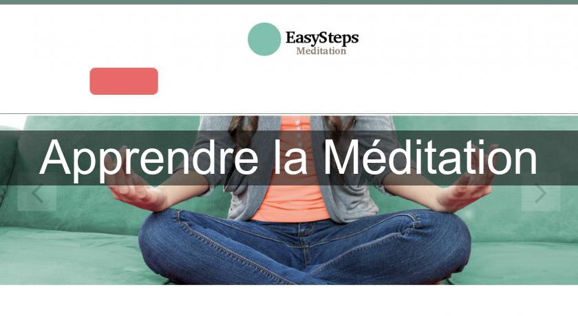 Apprendre la Méditation