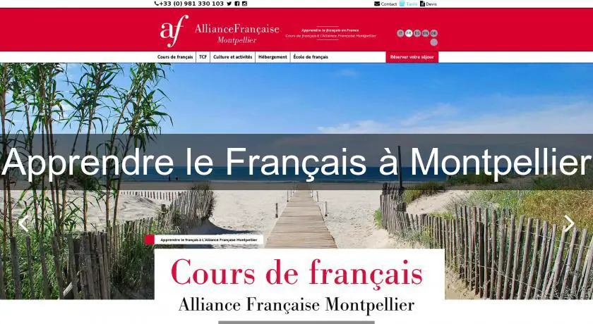 Apprendre le Français à Montpellier