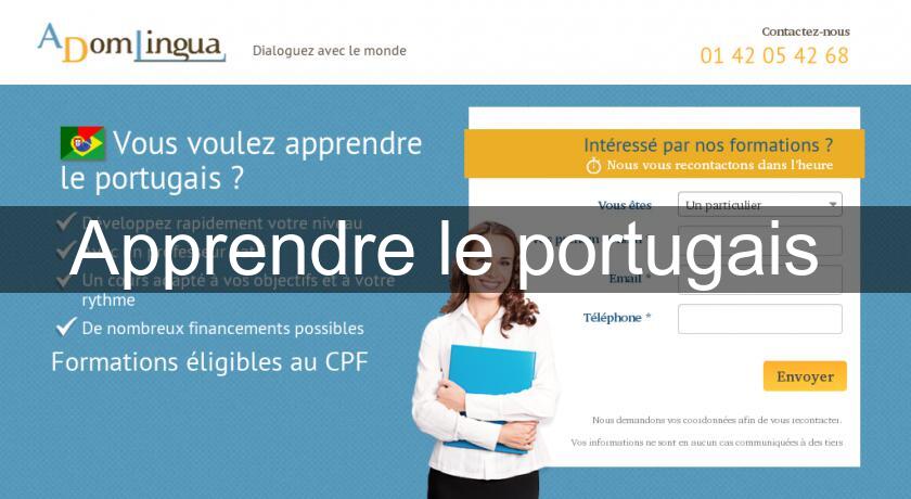 Apprendre le portugais Apprendre le portugais