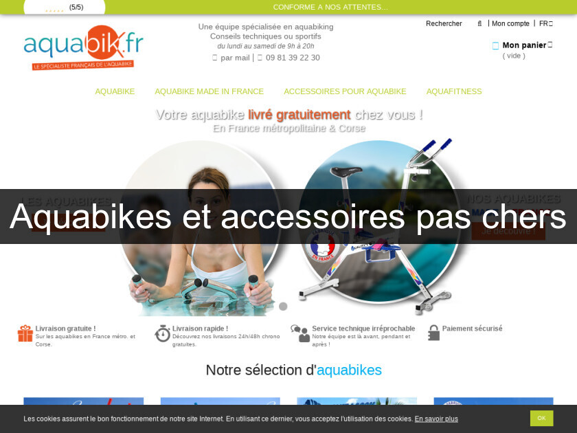 Aquabikes et accessoires pas chers Aquabikes et accessoires pas chers