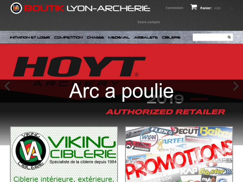 Arc a poulie Arc a poulie
