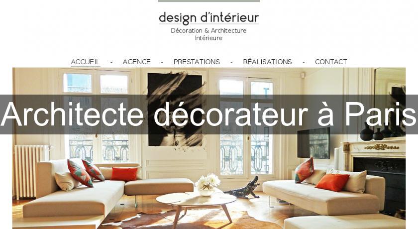 Architecte décorateur à Paris Architecte décorateur à Paris