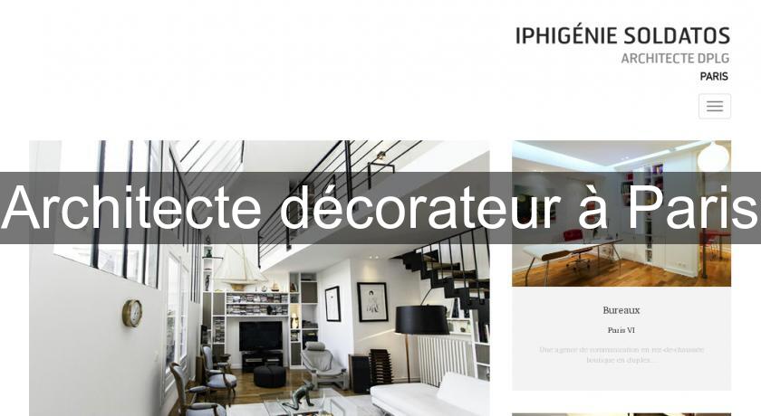 Architecte décorateur à Paris Architecte décorateur à Paris