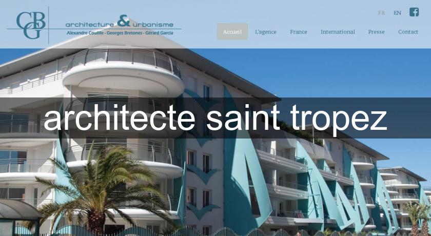 architecte saint tropez