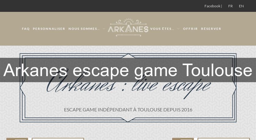 Arkanes escape game Toulouse Arkanes escape game Toulouse