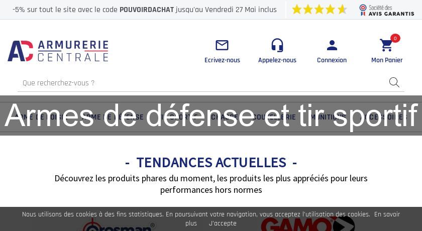 Armes de défense et tir sportif Armes de défense et tir sportif
