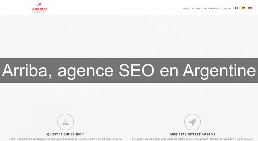 Arriba, agence SEO en Argentine Arriba, agence SEO en Argentine