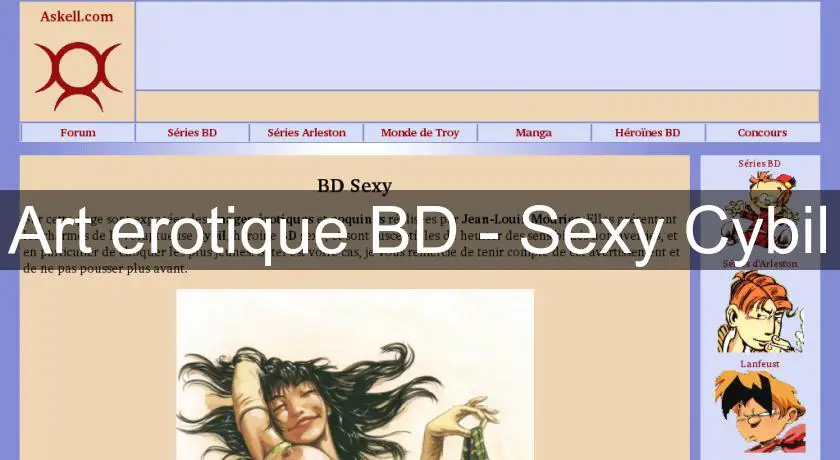 Art erotique BD - Sexy Cybil
