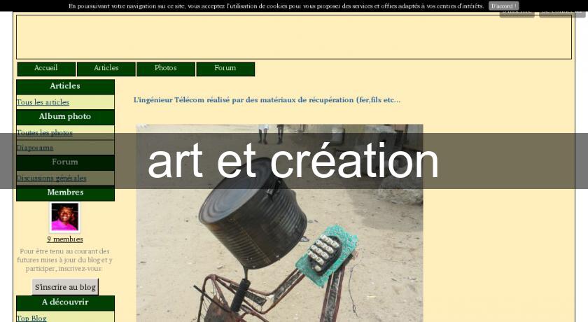 art et création