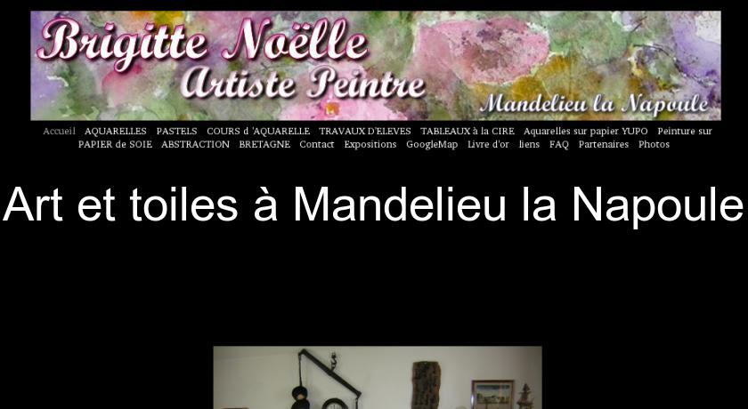 Art et toiles à Mandelieu la Napoule