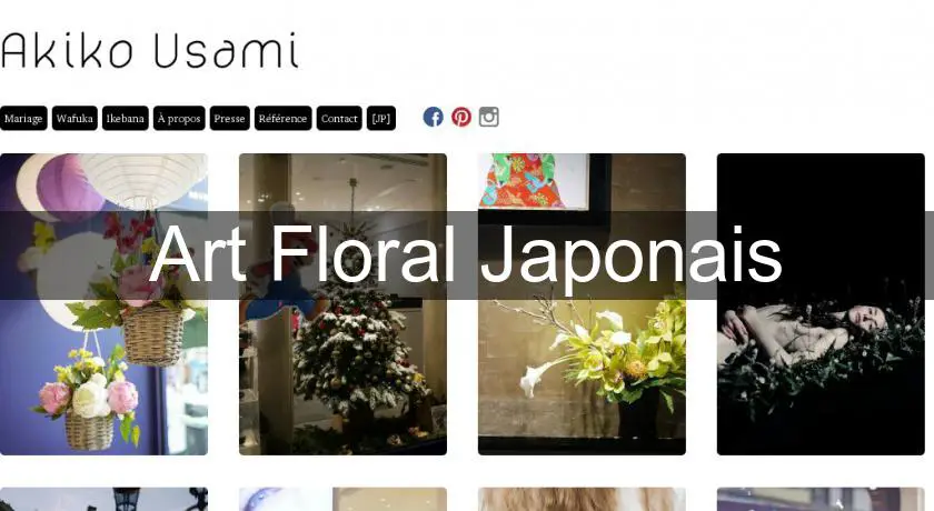 Art Floral Japonais