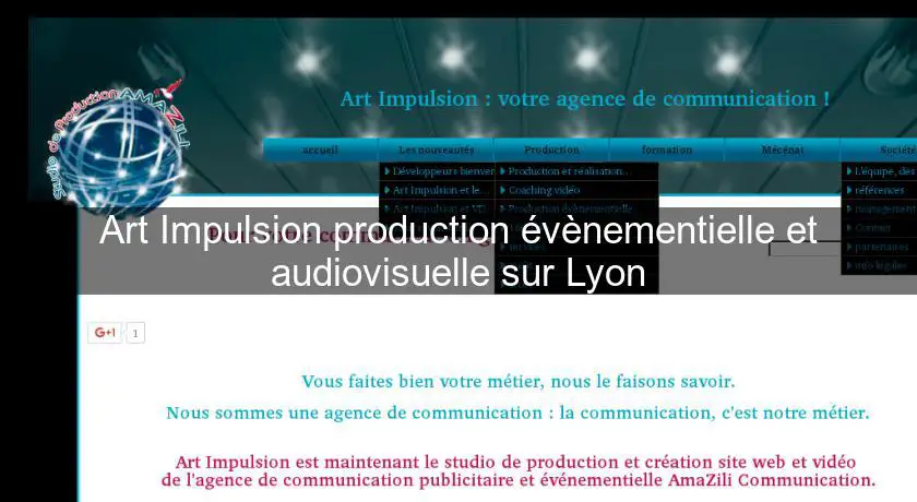 Art Impulsion production évènementielle et audiovisuelle sur Lyon