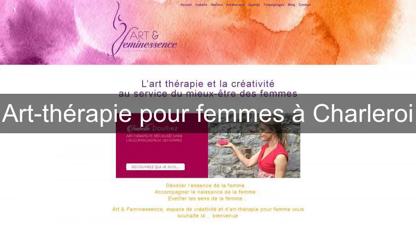 Art-thérapie pour femmes à Charleroi