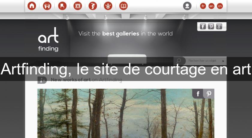 Artfinding, le site de courtage en art Artfinding, le site de courtage en art