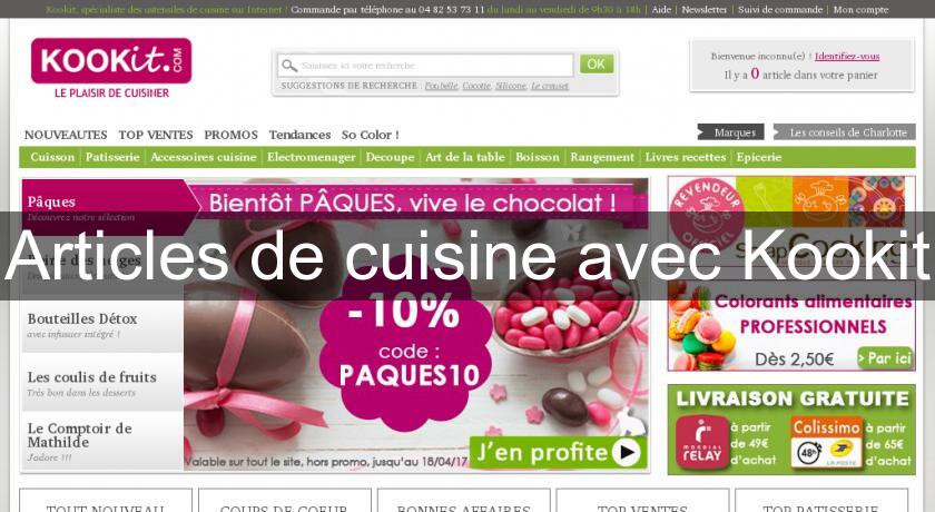 Articles de cuisine avec Kookit Articles de cuisine avec Kookit