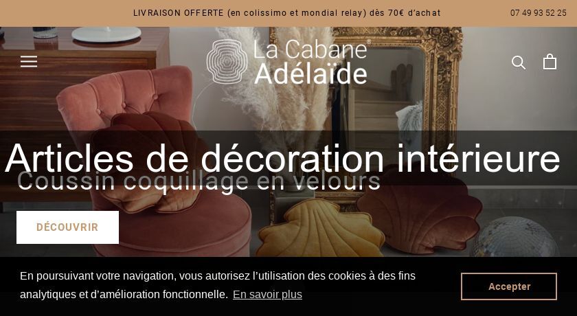 Articles de décoration intérieure 