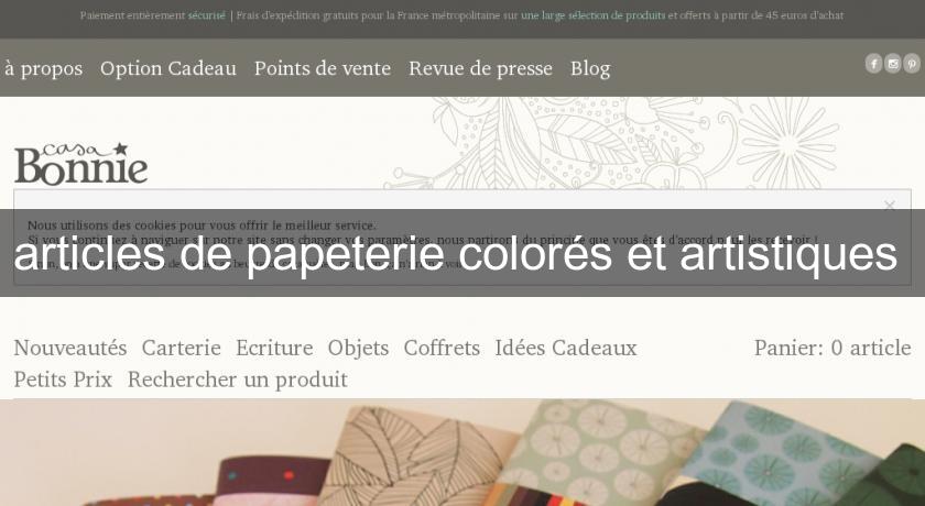 articles de papeterie colorés et artistiques articles de papeterie colorés et artistiques