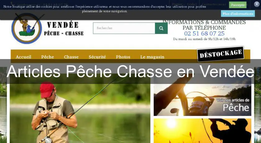 Articles Pêche Chasse en Vendée