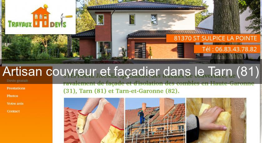 Artisan couvreur et façadier dans le Tarn (81) Artisan couvreur et façadier dans le Tarn (81)