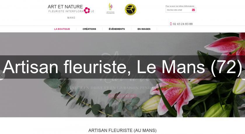 Artisan fleuriste, Le Mans (72)