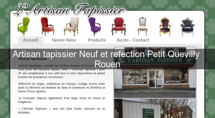 Artisan tapissier Neuf et refection Petit Quevilly Rouen Artisan tapissier Neuf et refection Petit Quevilly Rouen