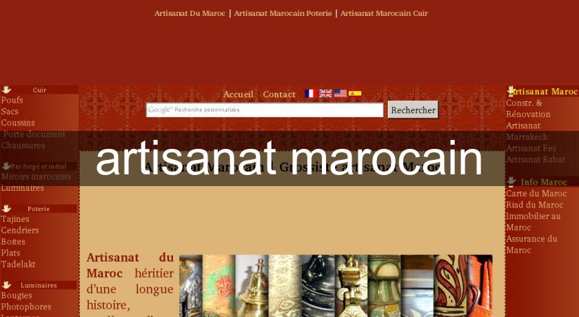 artisanat marocain artisanat marocain