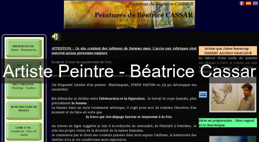 Artiste Peintre - Béatrice Cassar Artiste Peintre - Béatrice Cassar