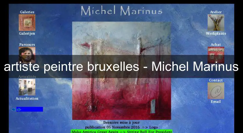 artiste peintre bruxelles - Michel Marinus