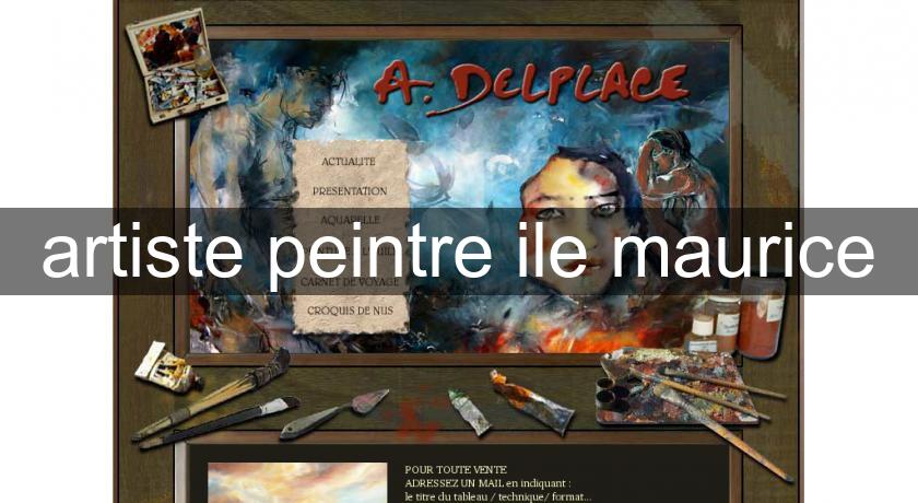 artiste peintre ile maurice