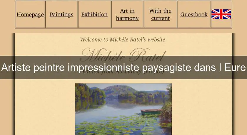 Artiste peintre impressionniste paysagiste dans l'Eure