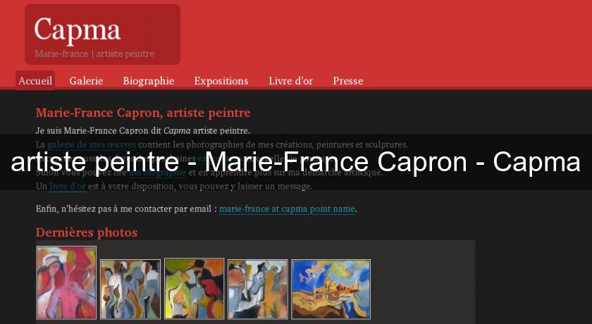 artiste peintre - Marie-France Capron - Capma artiste peintre - Marie-France Capron - Capma