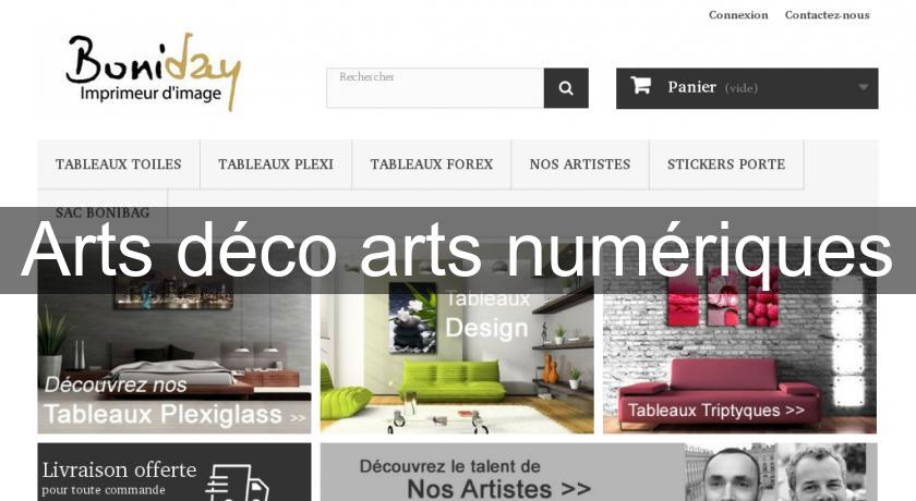 Arts déco arts numériques Arts déco arts numériques