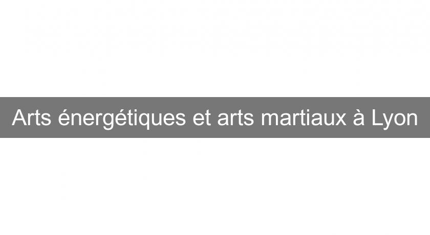 Arts énergétiques et arts martiaux à Lyon Arts énergétiques et arts martiaux à Lyon