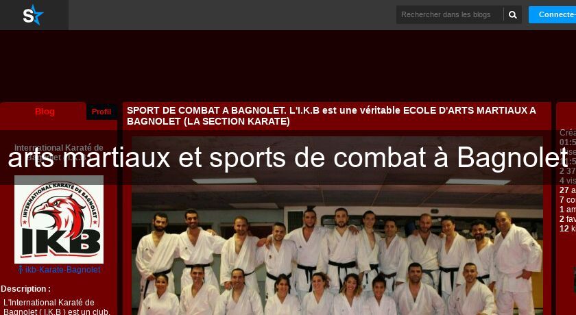 arts martiaux et sports de combat à Bagnolet