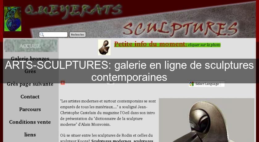 ARTS-SCULPTURES: galerie en ligne de sculptures contemporaines ARTS-SCULPTURES: galerie en ligne de sculptures contemporaines