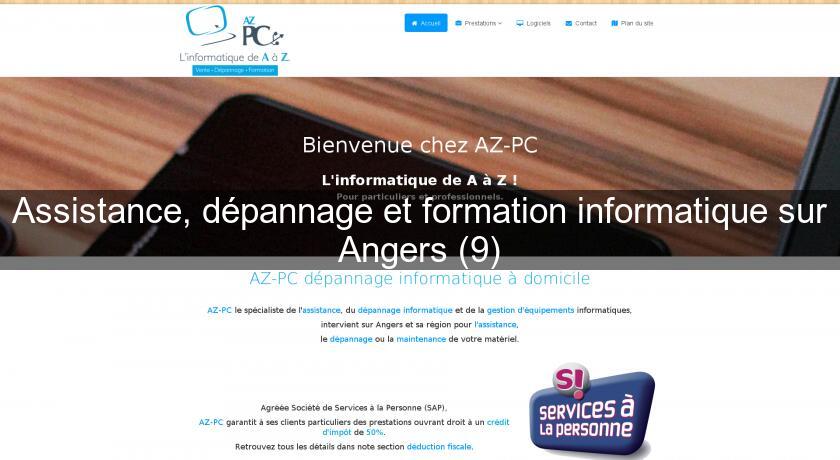Assistance, dépannage et formation informatique sur Angers (9) Assistance, dépannage et formation informatique sur Angers (9)