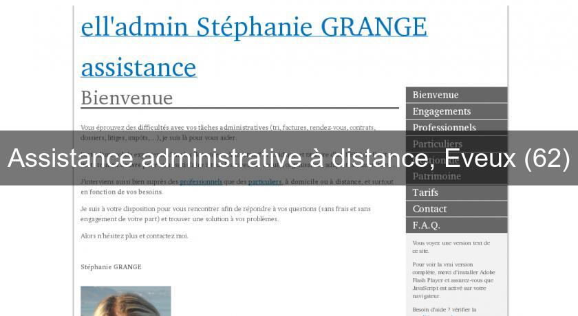 Assistance administrative à distance, Eveux (62)