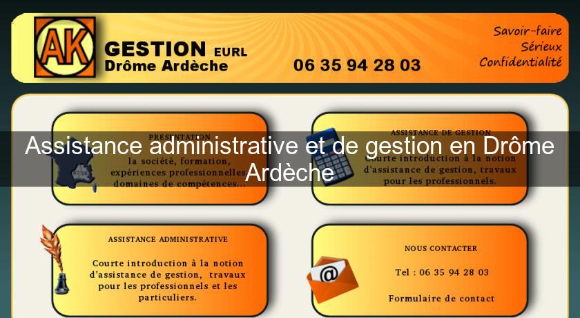 Assistance administrative et de gestion en Drôme Ardèche Assistance administrative et de gestion en Drôme Ardèche