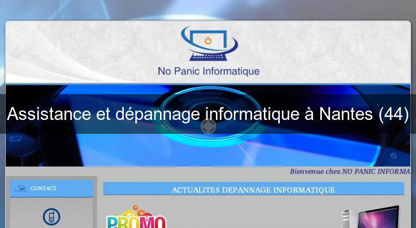 Assistance et dépannage informatique à Nantes (44)