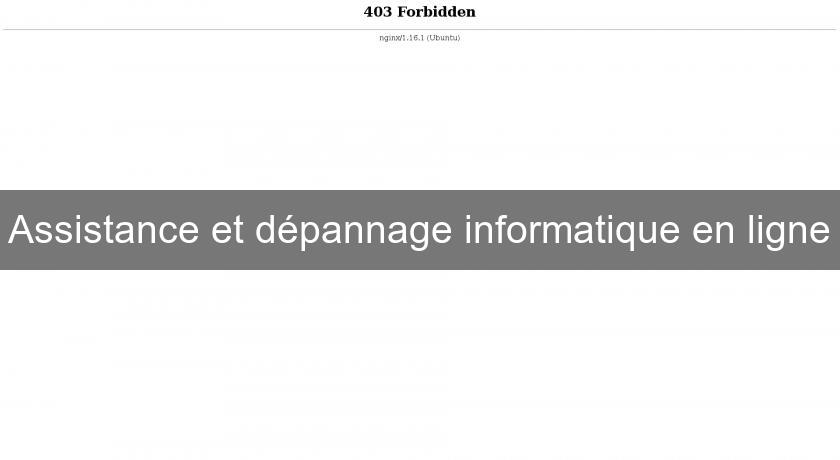 Assistance et dépannage informatique en ligne Assistance et dépannage informatique en ligne