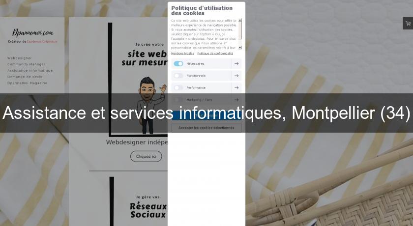 Assistance et services informatiques, Montpellier (34)