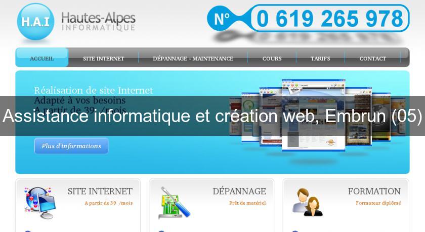 Assistance informatique et création web, Embrun (05)