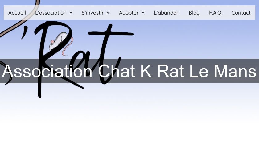 Association Chat'K'Rat Le Mans Association Chat'K'Rat Le Mans